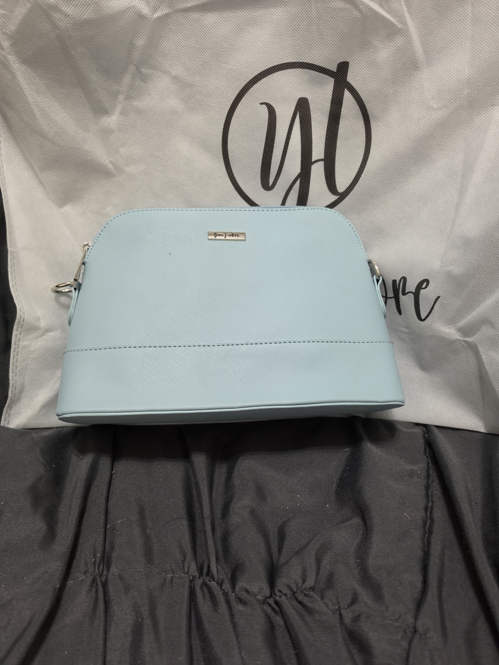 Light Blue 3-Piece Tote and Pouches Set - Picture 8 of 16
